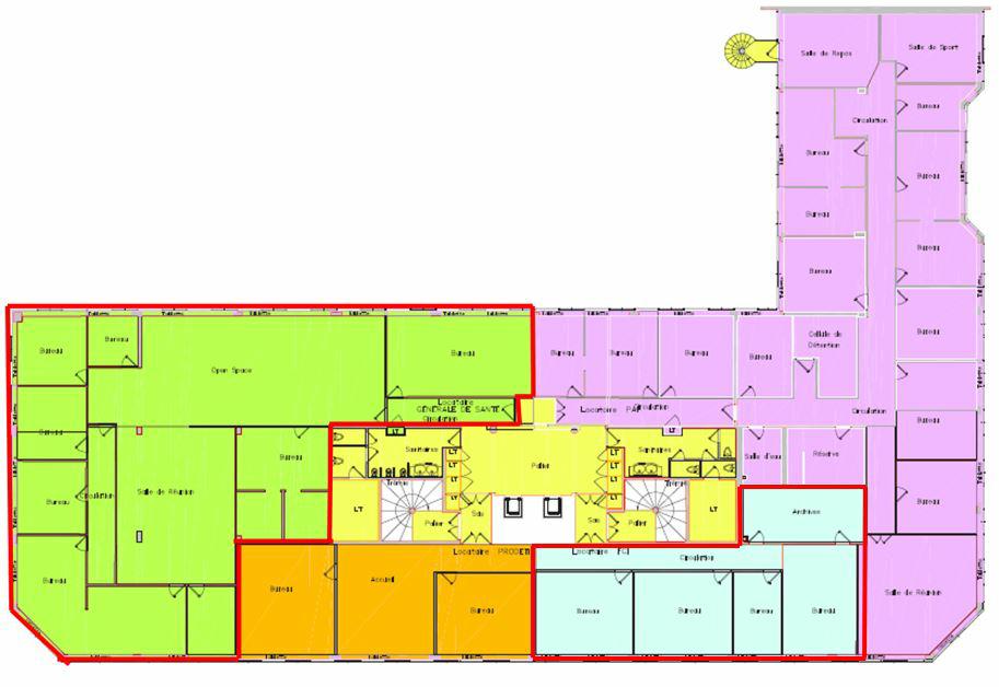 Bureau Cergy 1887m² Location bureau Cergy Val-d'Oise OLBUR2310795 29